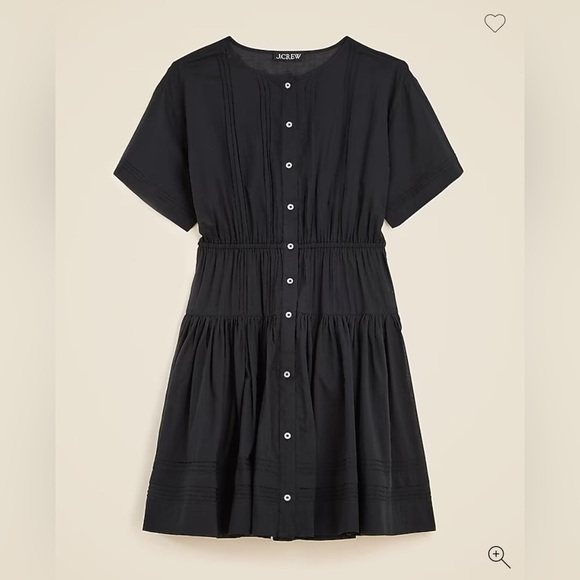 NWT J. Crew Pintuck mini shirtdress in cotton voile - Picture 5 of 15